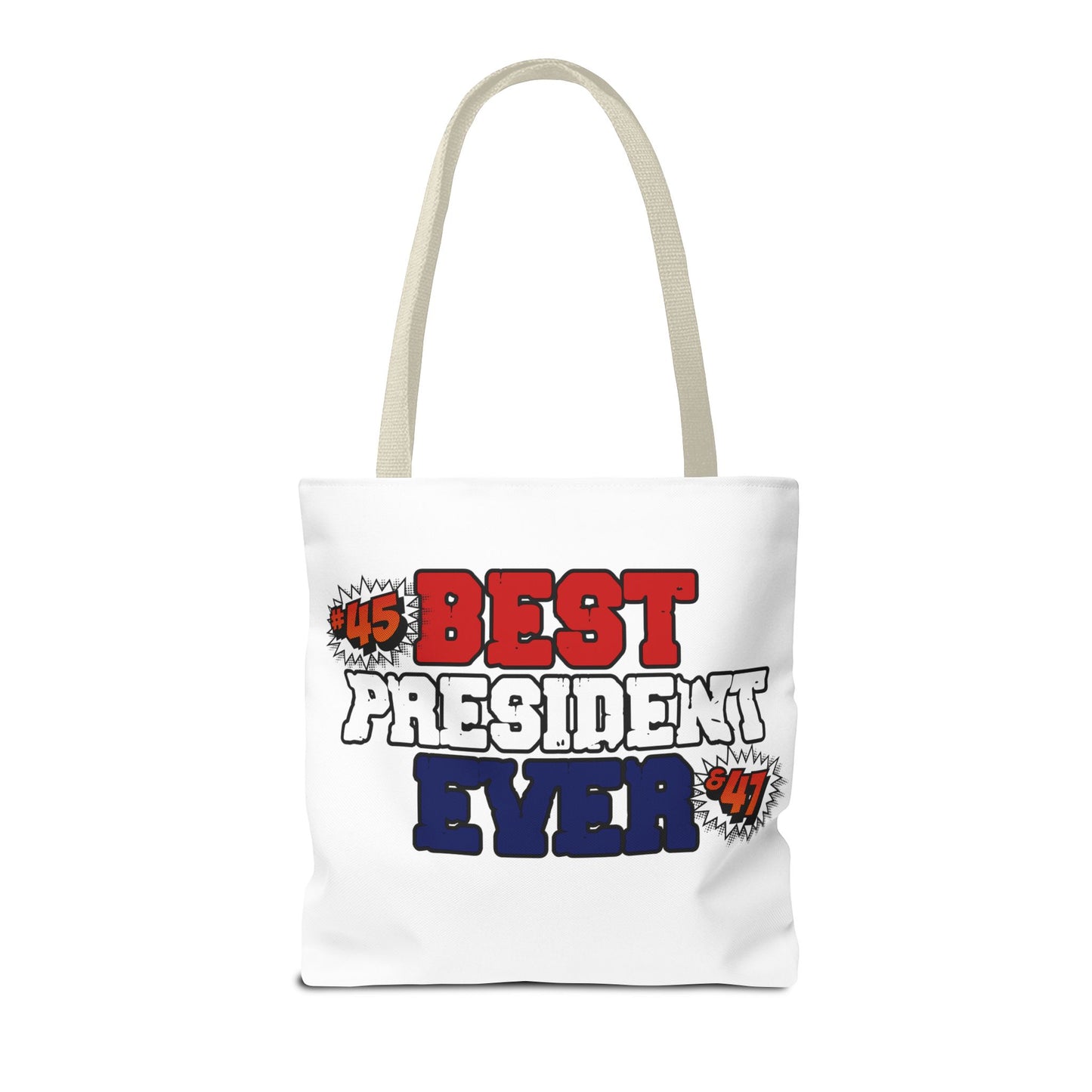 🛍️ MagaMan “Best President Ever” Tote Bag – Carry Patriotism Everywhere! 🇺🇸💪