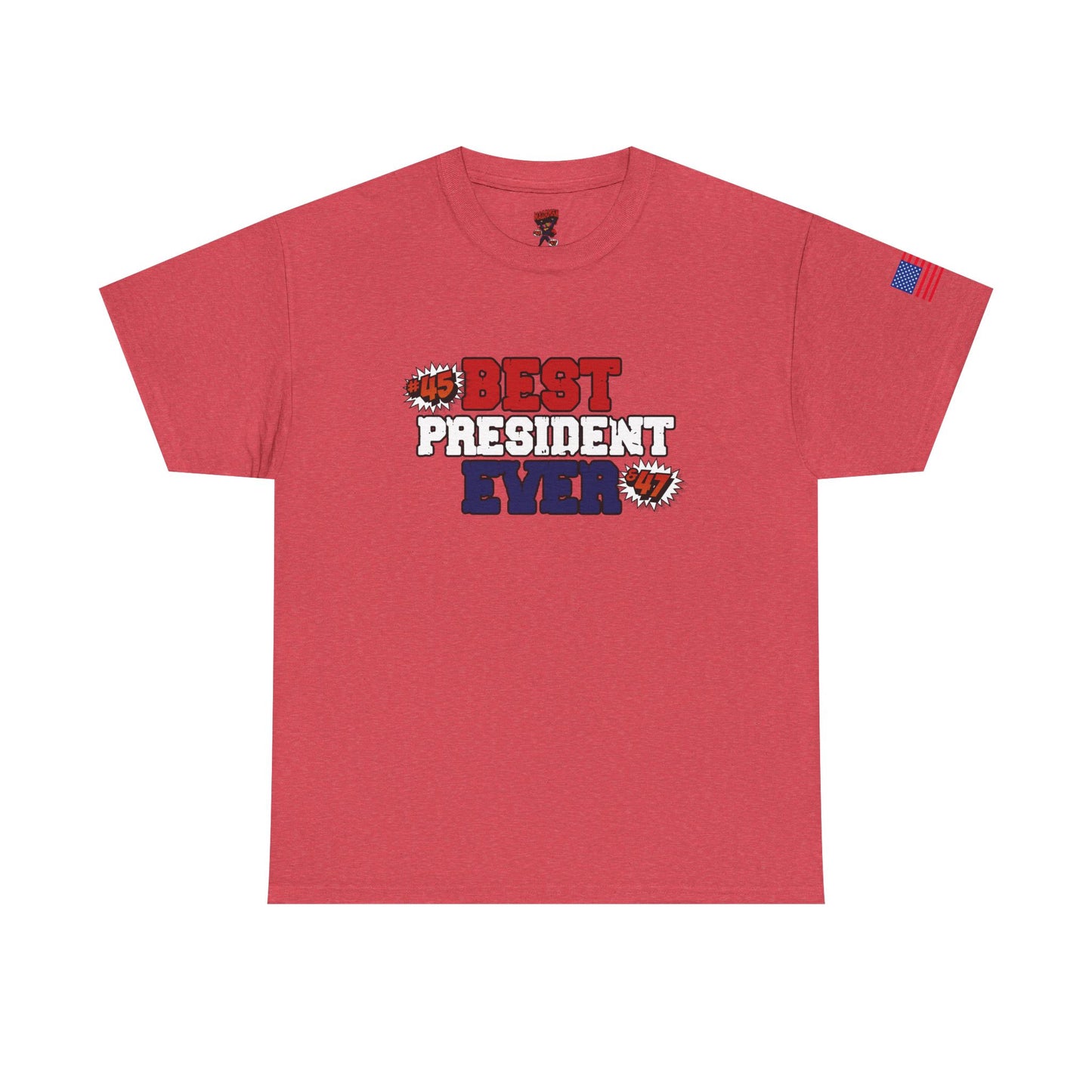 🔥 MagaMan “Best President Ever” T-Shirt – Stand Proud, Stay Bold! 🇺🇸💪