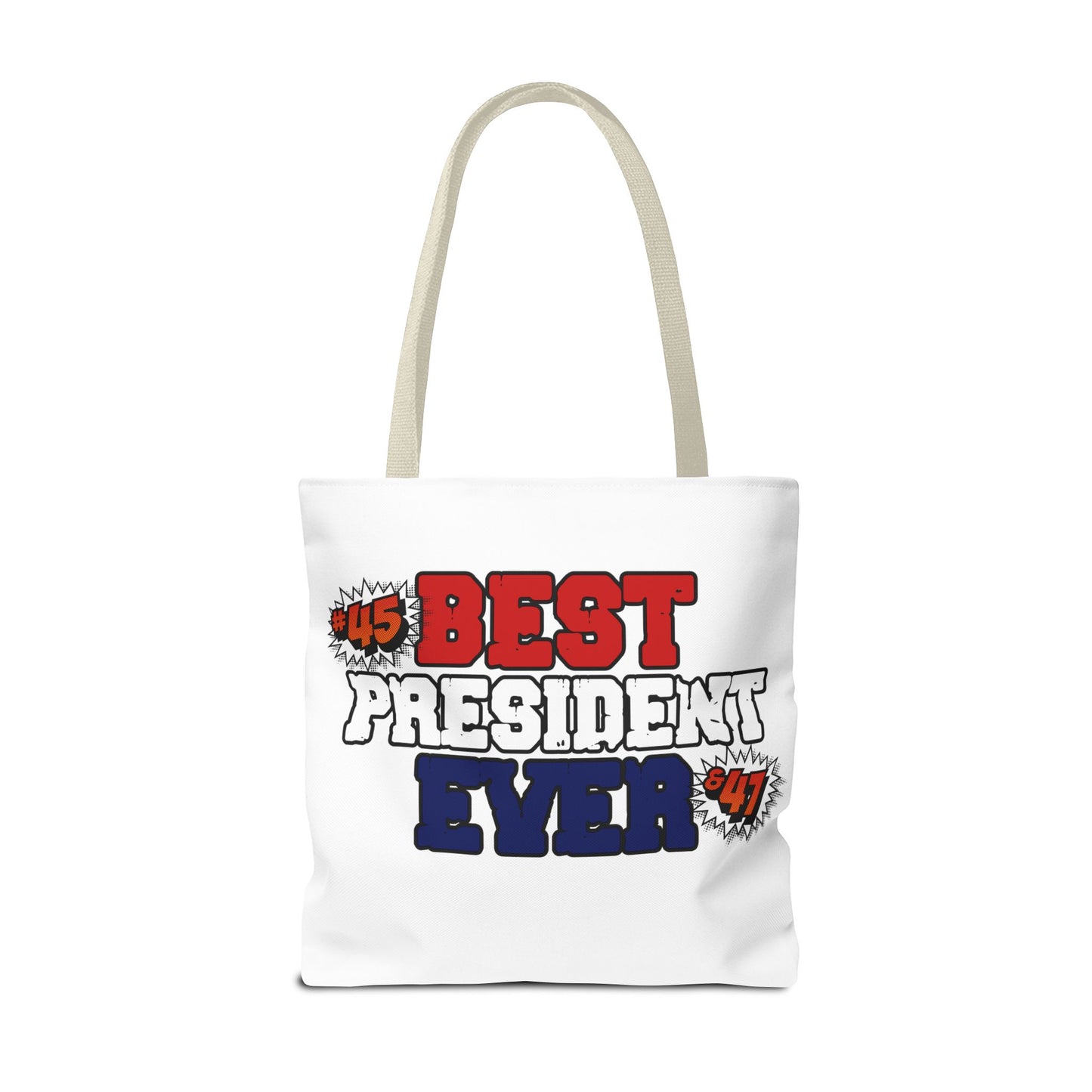 🛍️ MagaMan “Best President Ever” Tote Bag – Carry Patriotism Everywhere! 🇺🇸💪