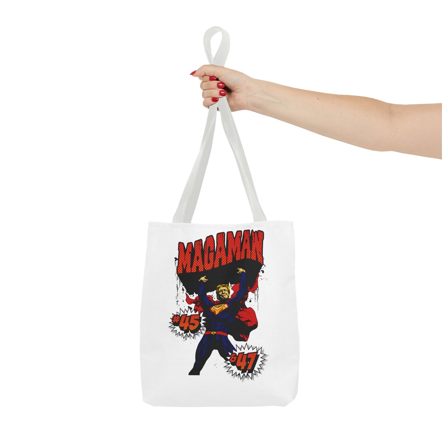 🛍️ MagaMan “Best President Ever” Tote Bag – Carry Patriotism Everywhere! 🇺🇸💪