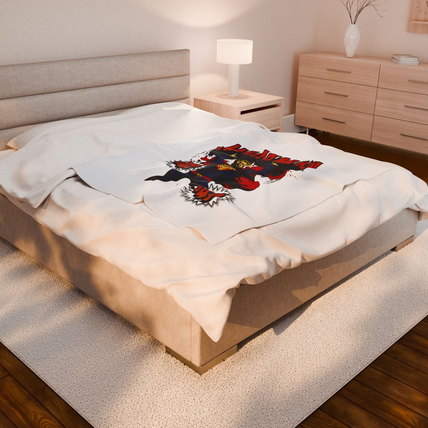 🛌 MagaMan Velveteen Plush Blanket – Cozy Up with 45 & 47! 🇺🇸🔥