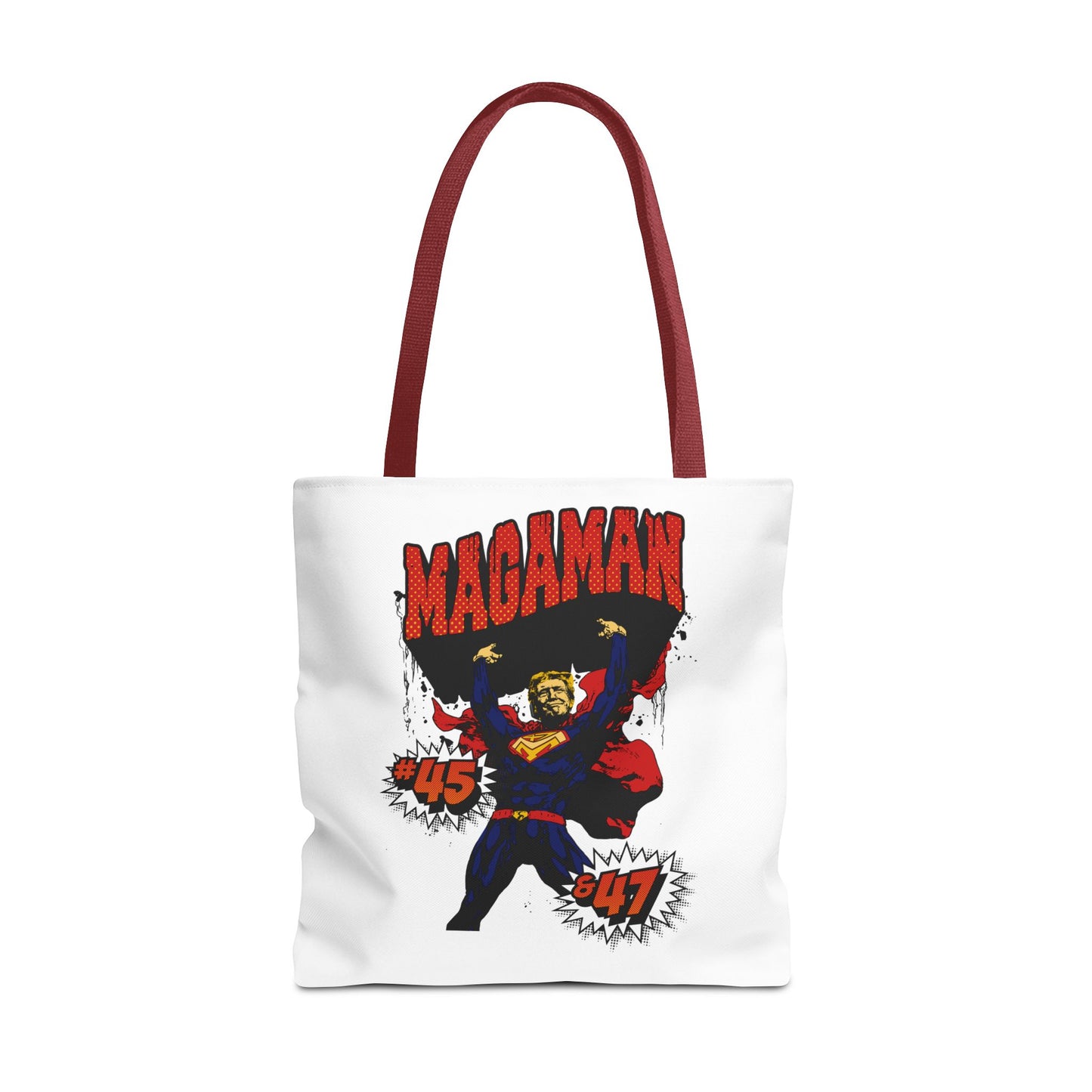 🛍️ MagaMan “Best President Ever” Tote Bag – Carry Patriotism Everywhere! 🇺🇸💪