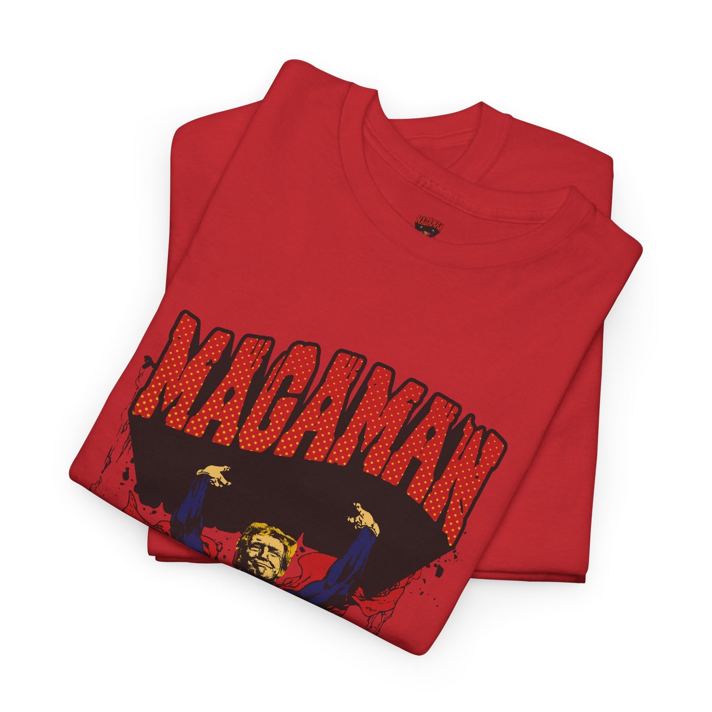 🔥 MagaMan Hero Tee – Stand Strong with 45 & 47! 🇺🇸💪