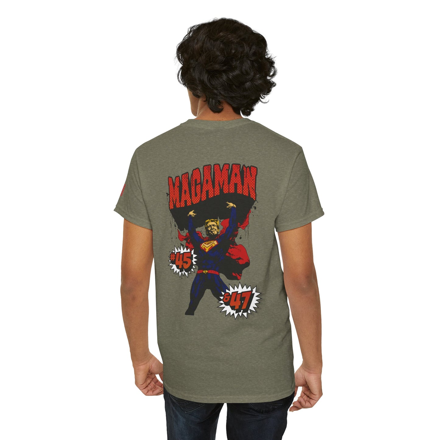 🔥 MagaMan “Best President Ever” T-Shirt – Stand Proud, Stay Bold! 🇺🇸💪