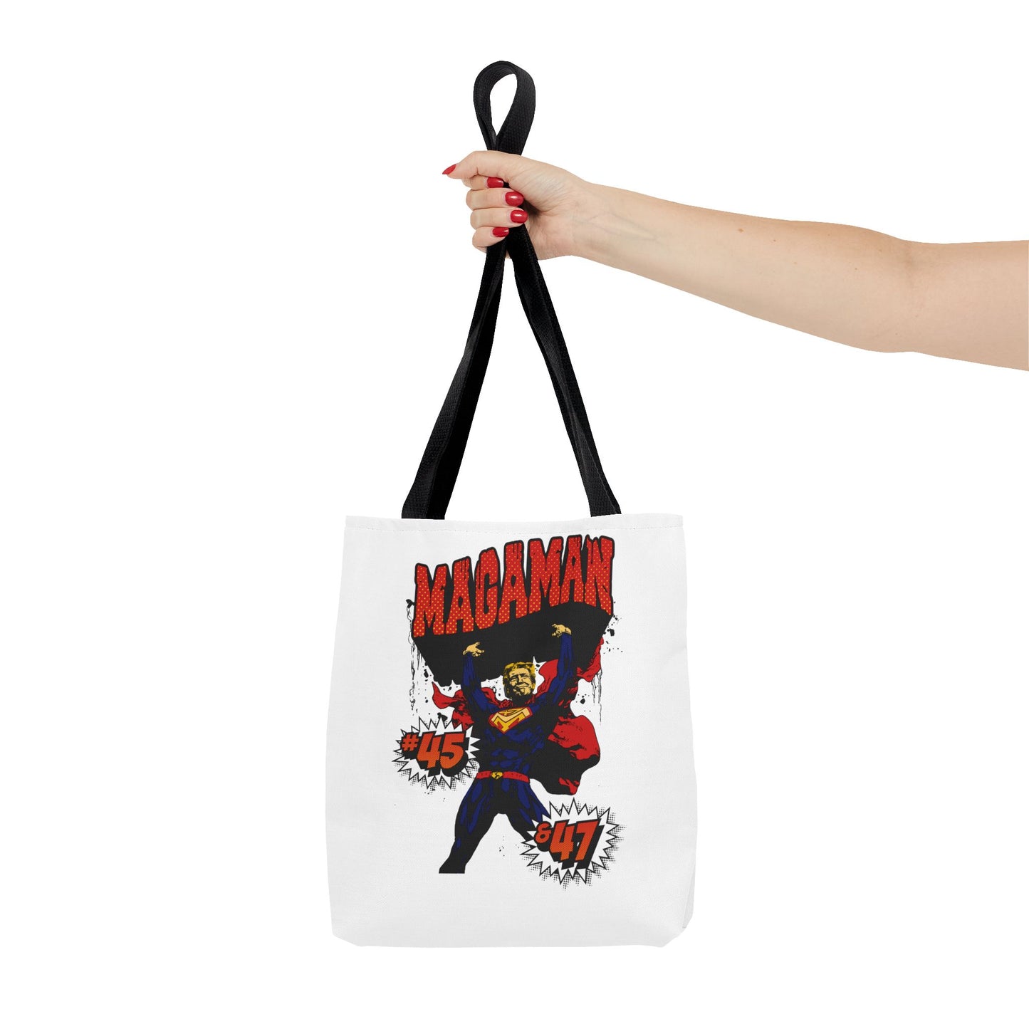 🛍️ MagaMan “Best President Ever” Tote Bag – Carry Patriotism Everywhere! 🇺🇸💪