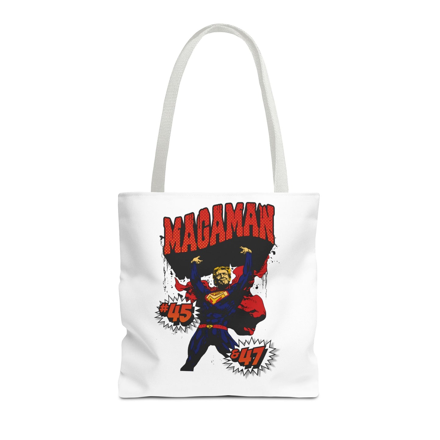 🛍️ MagaMan “Best President Ever” Tote Bag – Carry Patriotism Everywhere! 🇺🇸💪