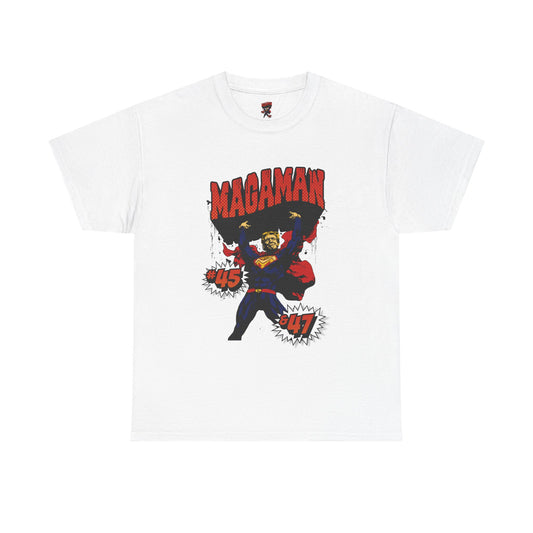 🔥 MagaMan Hero Tee – Stand Strong with 45 & 47! 🇺🇸💪