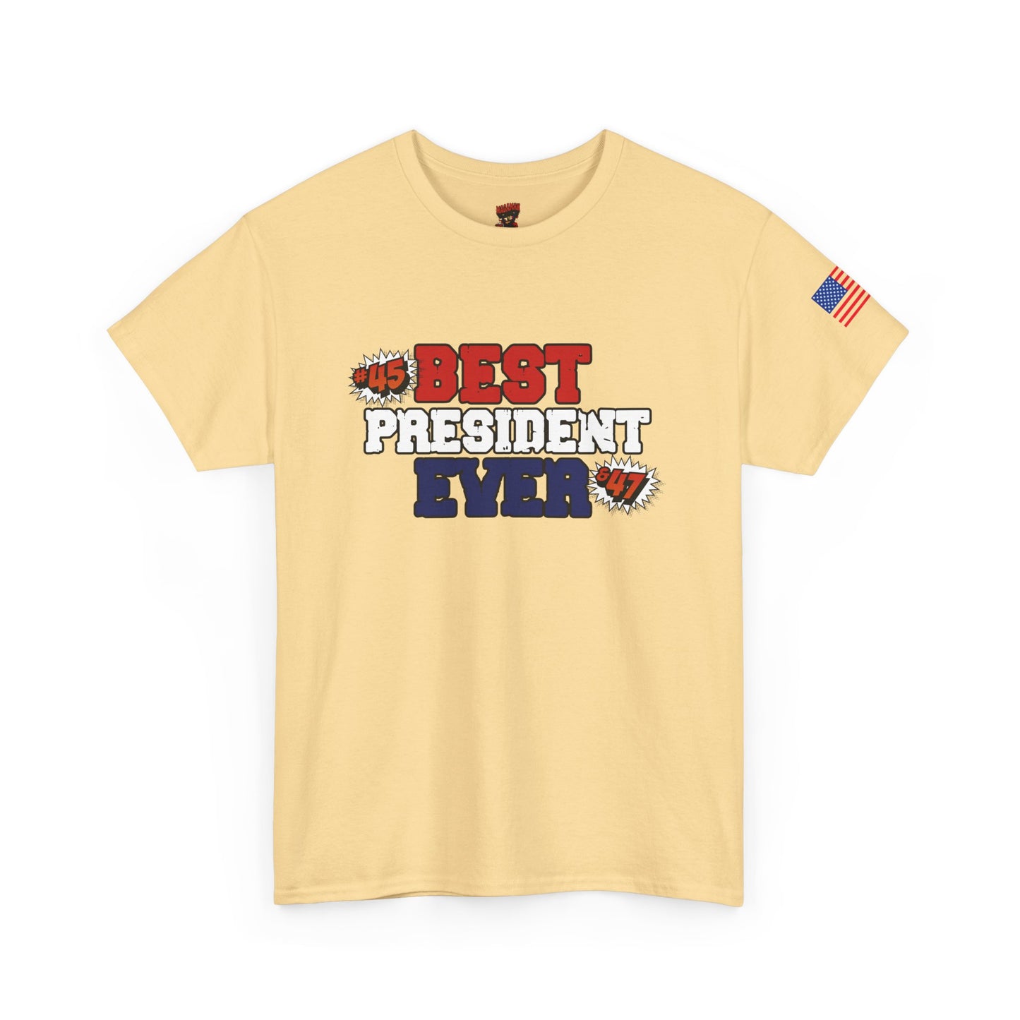 🔥 MagaMan “Best President Ever” T-Shirt – Stand Proud, Stay Bold! 🇺🇸💪