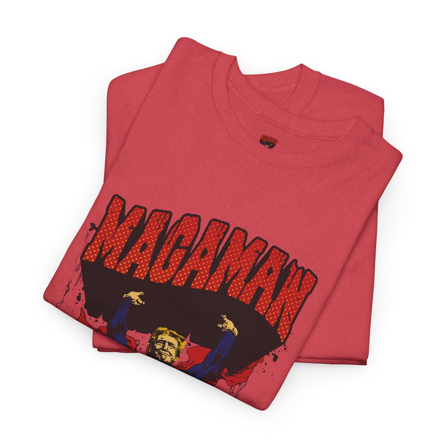 🔥 MagaMan Hero Tee – Stand Strong with 45 & 47! 🇺🇸💪