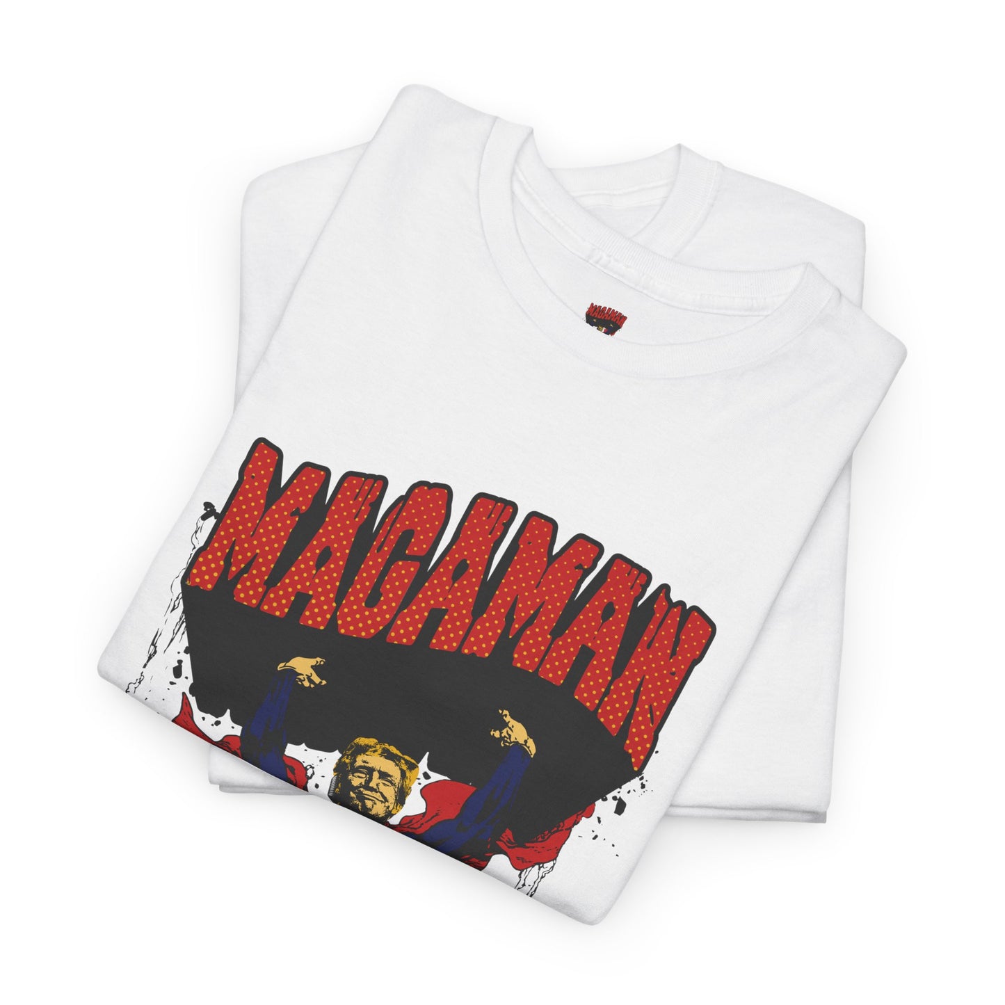 🔥 MagaMan Hero Tee – Stand Strong with 45 & 47! 🇺🇸💪