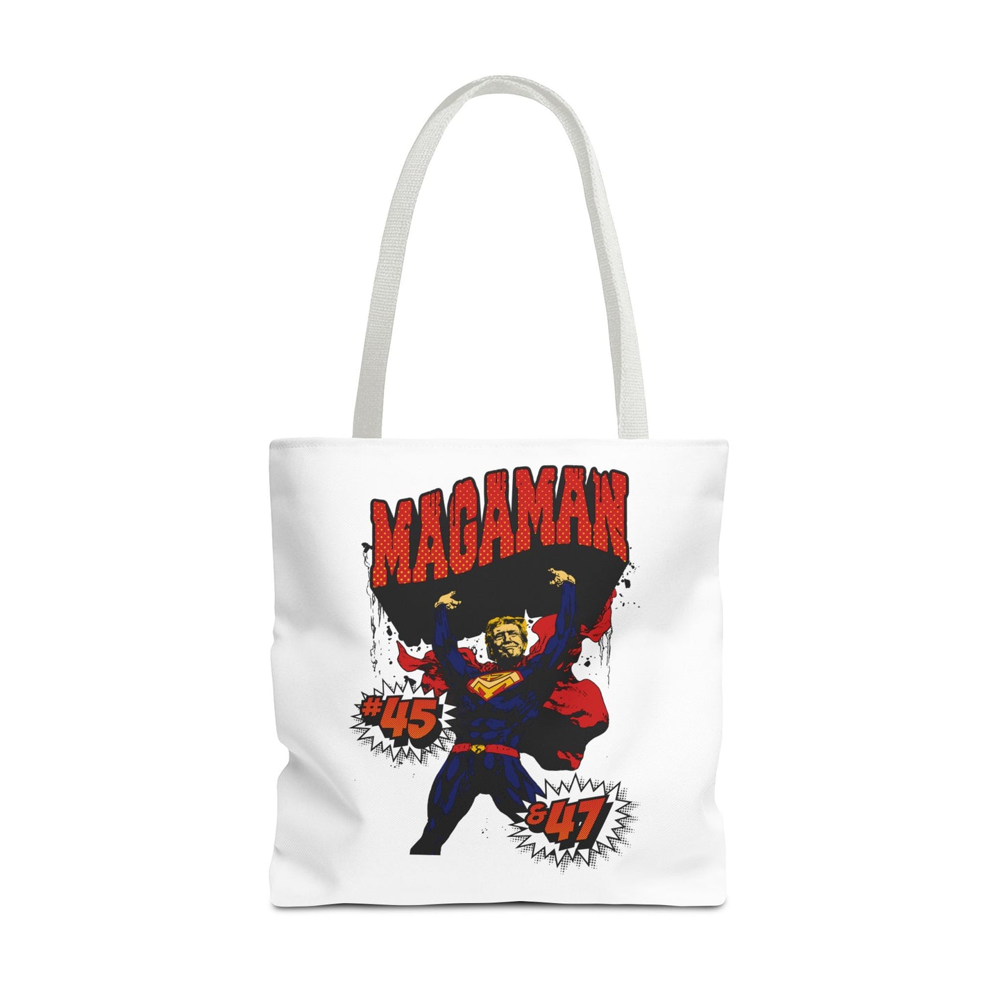 🛍️ MagaMan “Best President Ever” Tote Bag – Carry Patriotism Everywhere! 🇺🇸💪