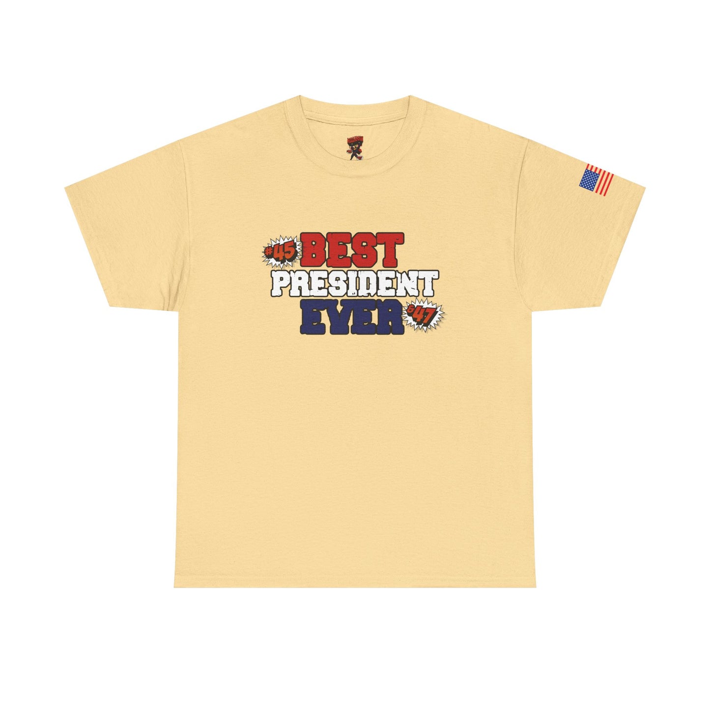 🔥 MagaMan “Best President Ever” T-Shirt – Stand Proud, Stay Bold! 🇺🇸💪