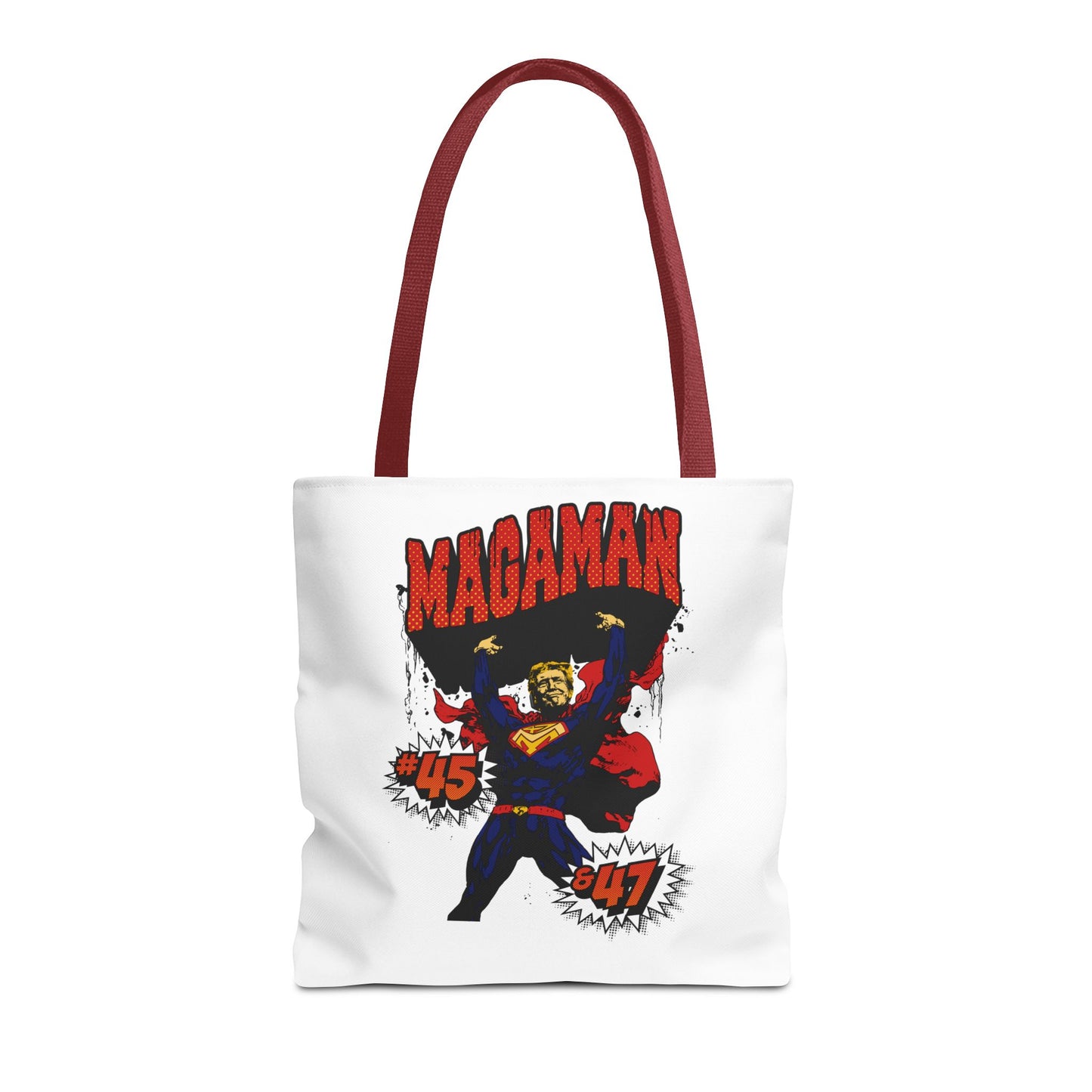 🛍️ MagaMan “Best President Ever” Tote Bag – Carry Patriotism Everywhere! 🇺🇸💪