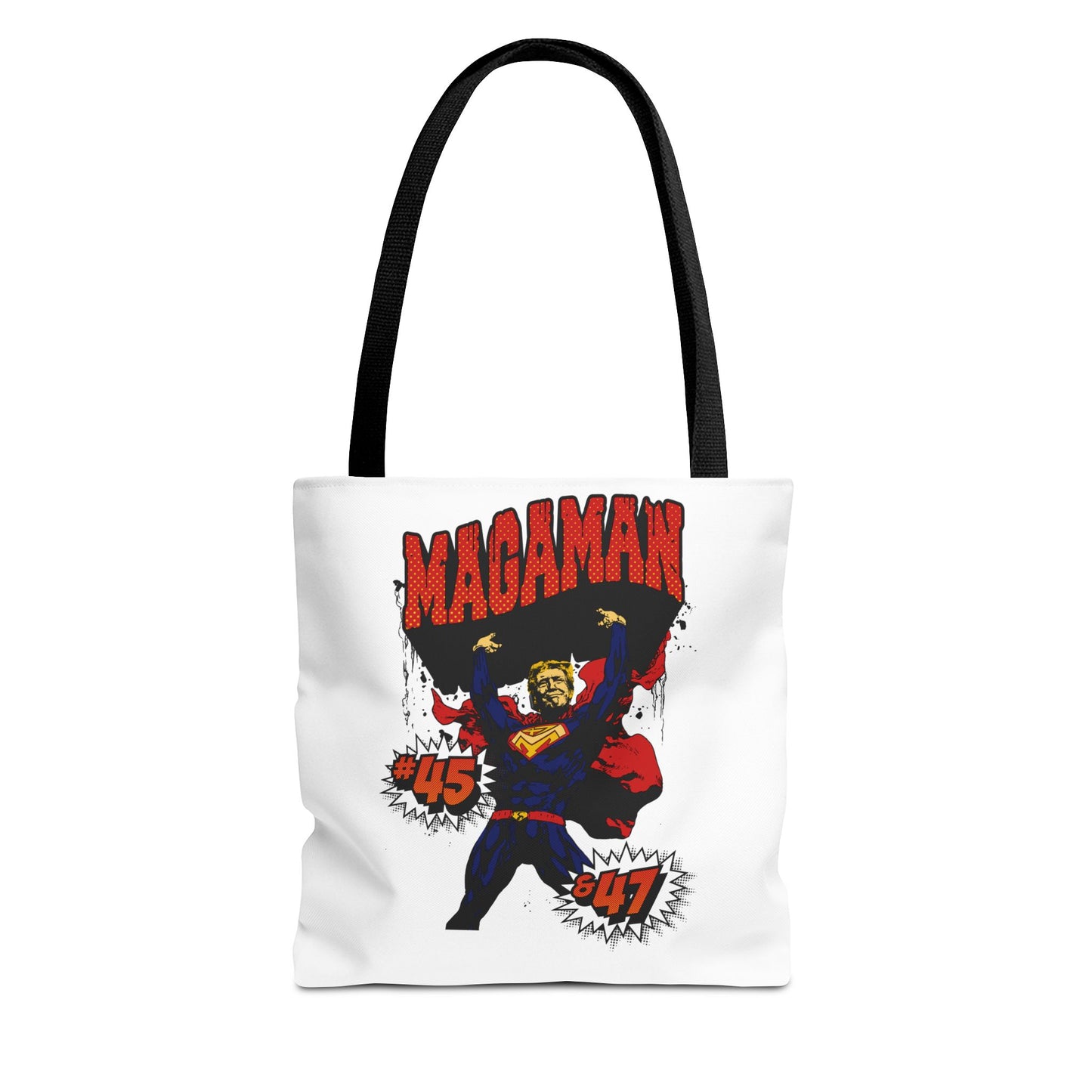 🛍️ MagaMan “Best President Ever” Tote Bag – Carry Patriotism Everywhere! 🇺🇸💪