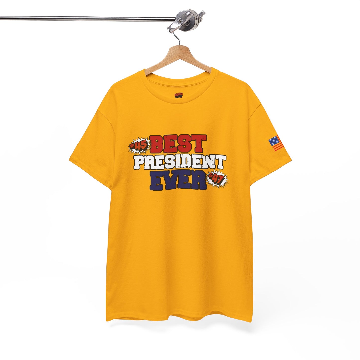 🔥 MagaMan “Best President Ever” T-Shirt – Stand Proud, Stay Bold! 🇺🇸💪