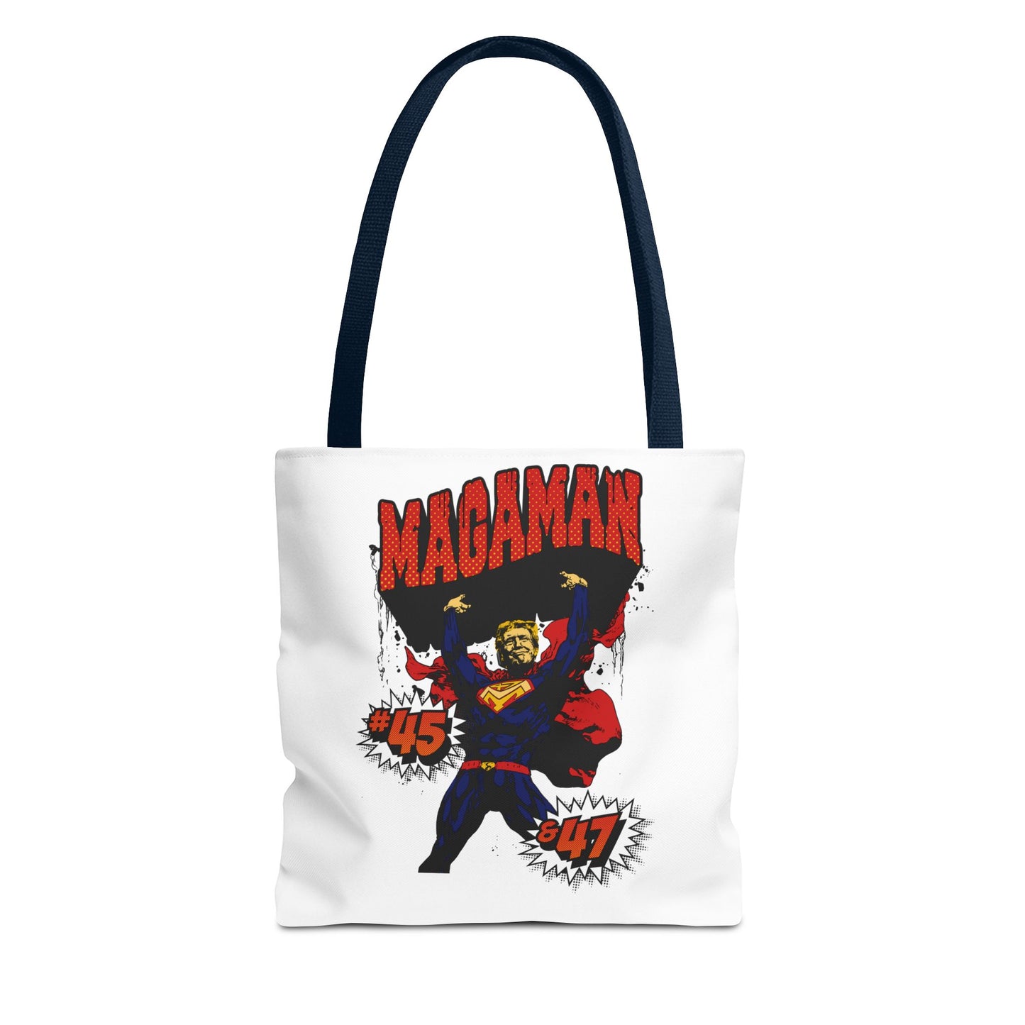 🛍️ MagaMan “Best President Ever” Tote Bag – Carry Patriotism Everywhere! 🇺🇸💪