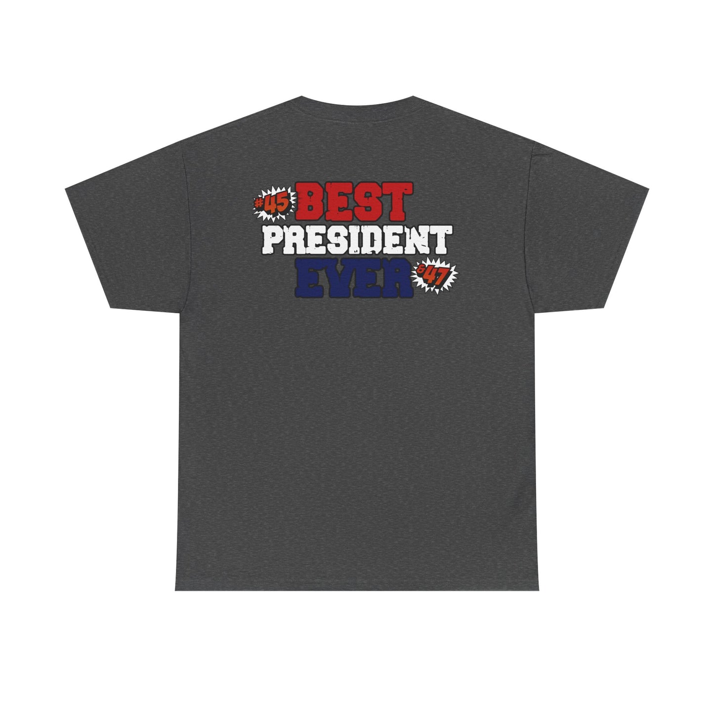 🔥 MagaMan Hero Tee – Stand Strong with 45 & 47! 🇺🇸💪