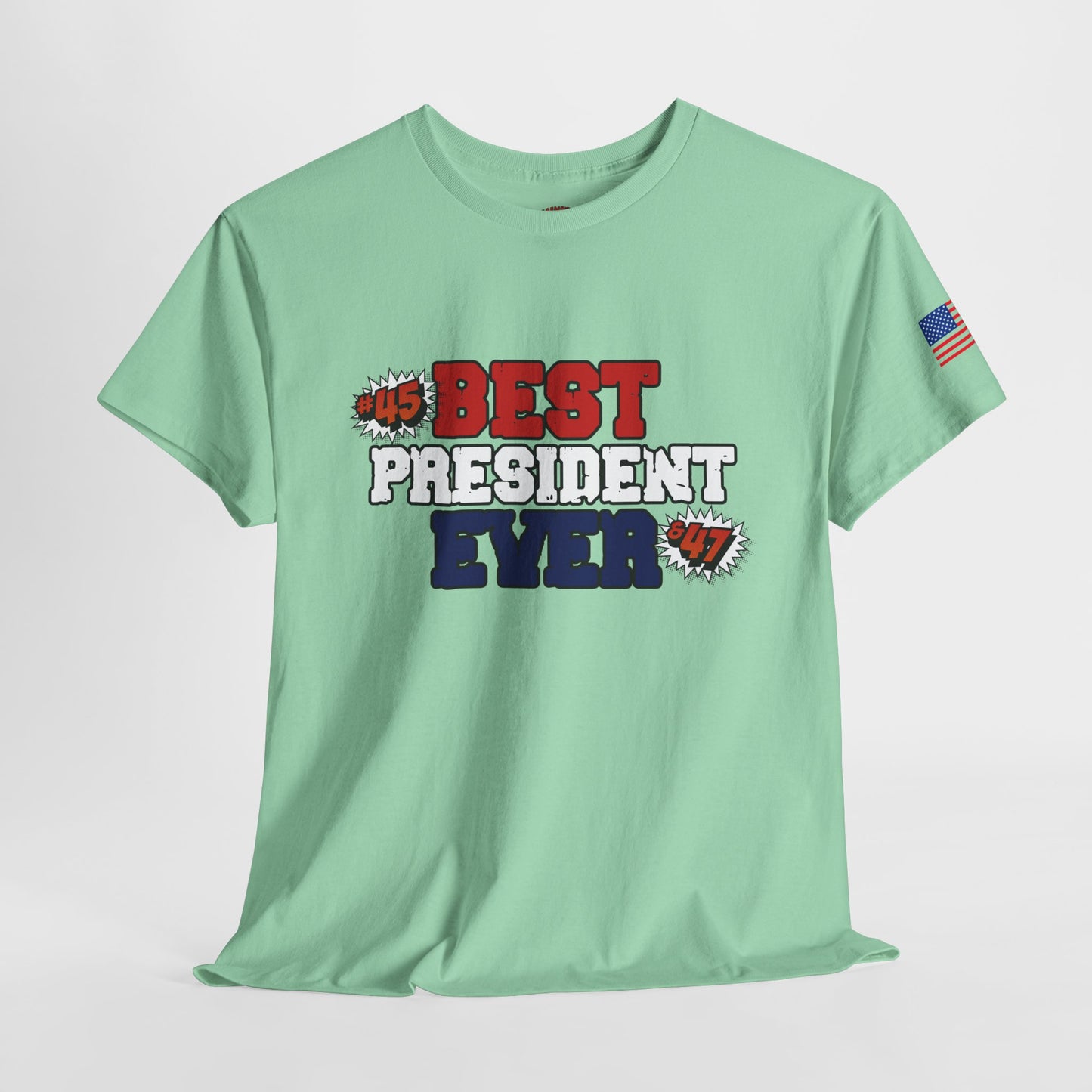 🔥 MagaMan “Best President Ever” T-Shirt – Stand Proud, Stay Bold! 🇺🇸💪