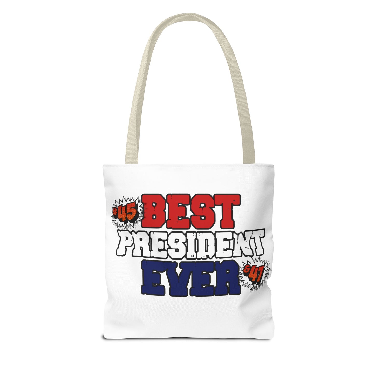 🛍️ MagaMan “Best President Ever” Tote Bag – Carry Patriotism Everywhere! 🇺🇸💪