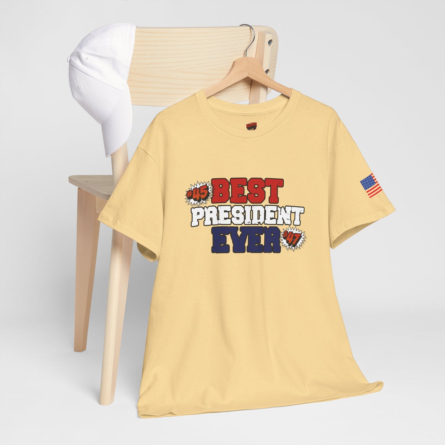 🔥 MagaMan “Best President Ever” T-Shirt – Stand Proud, Stay Bold! 🇺🇸💪