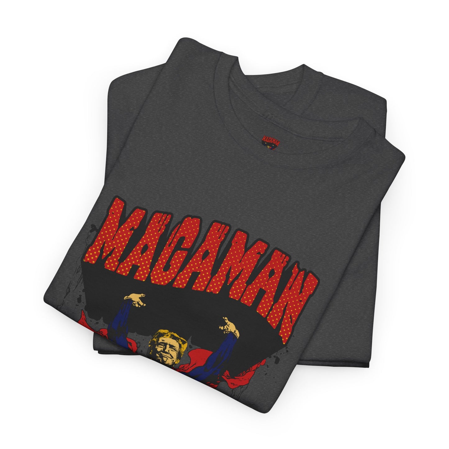 🔥 MagaMan Hero Tee – Stand Strong with 45 & 47! 🇺🇸💪