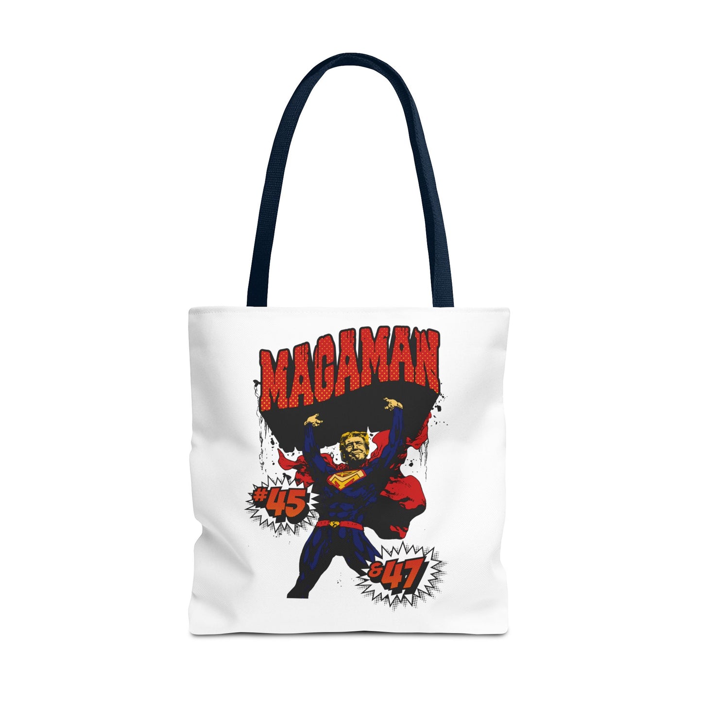 🛍️ MagaMan “Best President Ever” Tote Bag – Carry Patriotism Everywhere! 🇺🇸💪