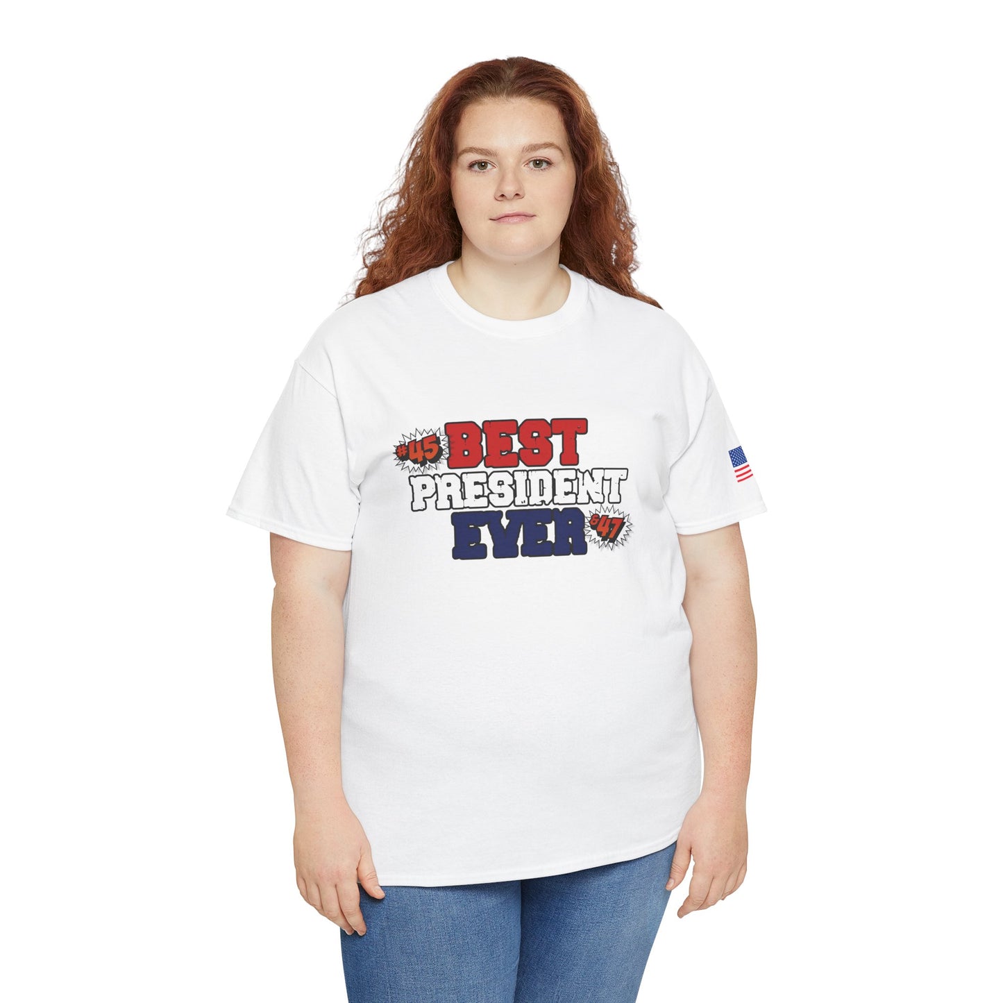 🔥 MagaMan “Best President Ever” T-Shirt – Stand Proud, Stay Bold! 🇺🇸💪