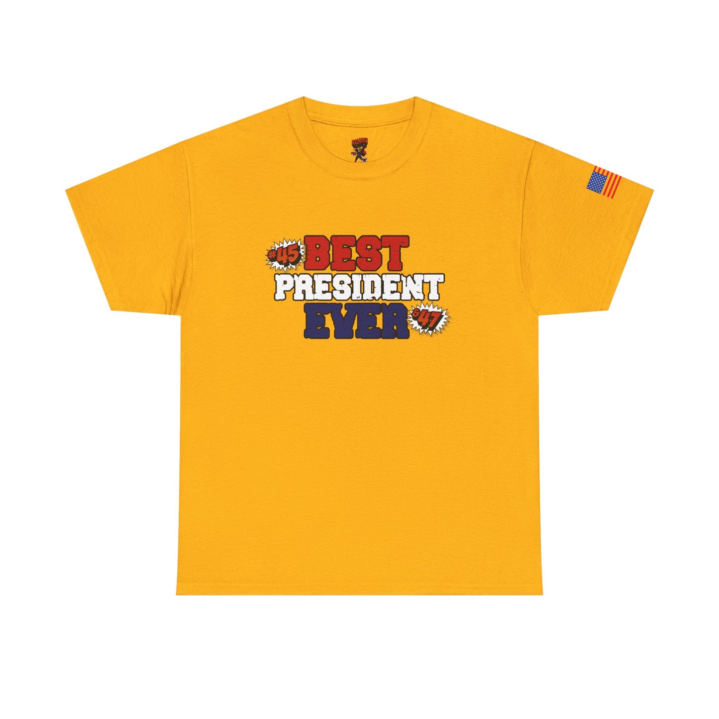 🔥 MagaMan “Best President Ever” T-Shirt – Stand Proud, Stay Bold! 🇺🇸💪