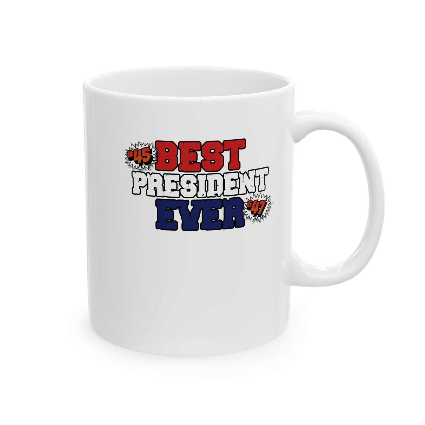 ☕ MagaMan Coffee Mug – Fuel Your Day Like a Super Patriot! 🇺🇸💪