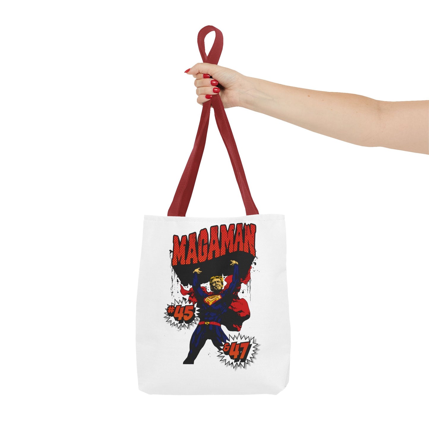 🛍️ MagaMan “Best President Ever” Tote Bag – Carry Patriotism Everywhere! 🇺🇸💪