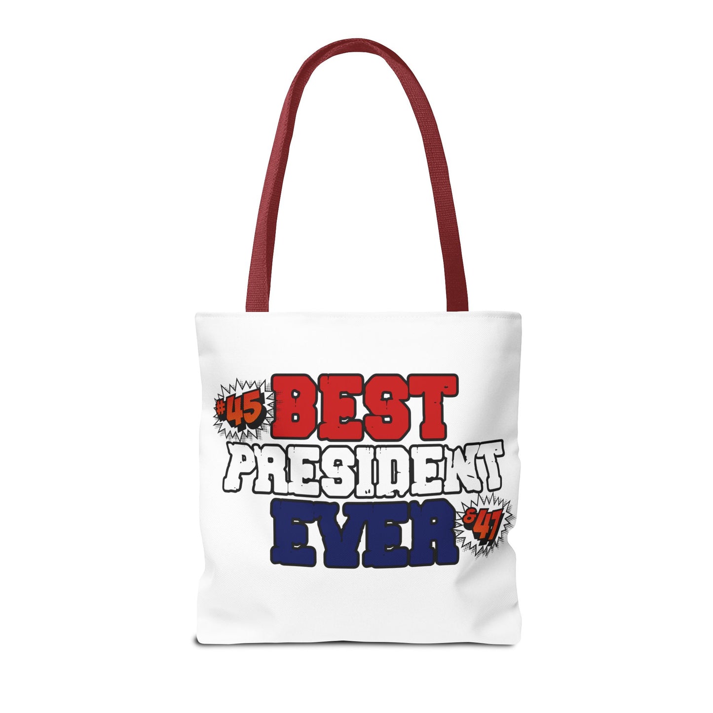 🛍️ MagaMan “Best President Ever” Tote Bag – Carry Patriotism Everywhere! 🇺🇸💪
